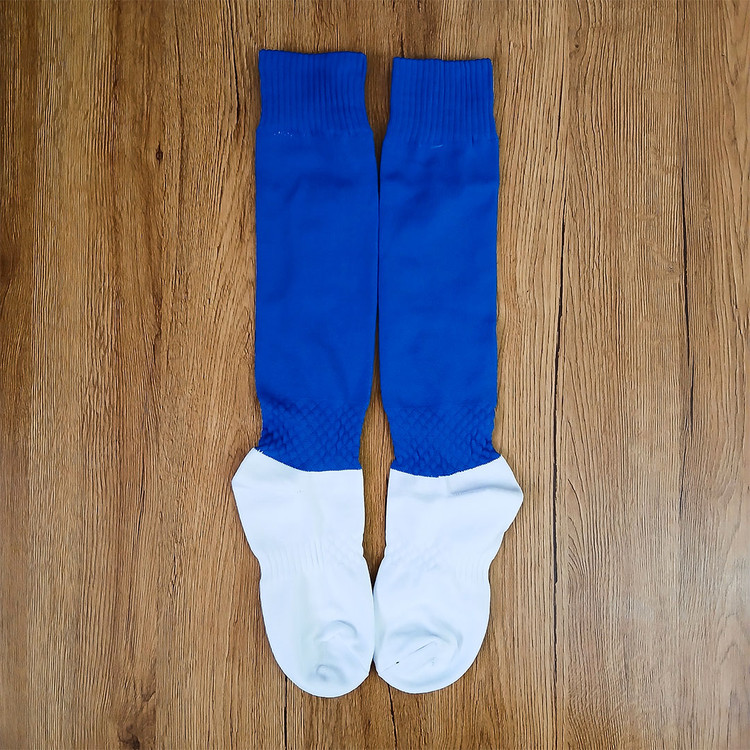 جوراب ورزشی آبی ساده