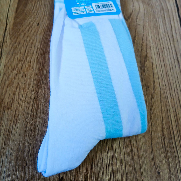 جوراب ساق دار فوتبالی طرح مسی آرژانیتن