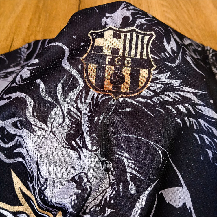 ست ورزشی پسرانه بارسلونا طرح دراگون یامین یامال