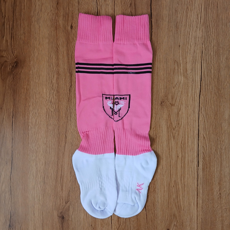 جوراب ورزشی اینترمیامی صورتی