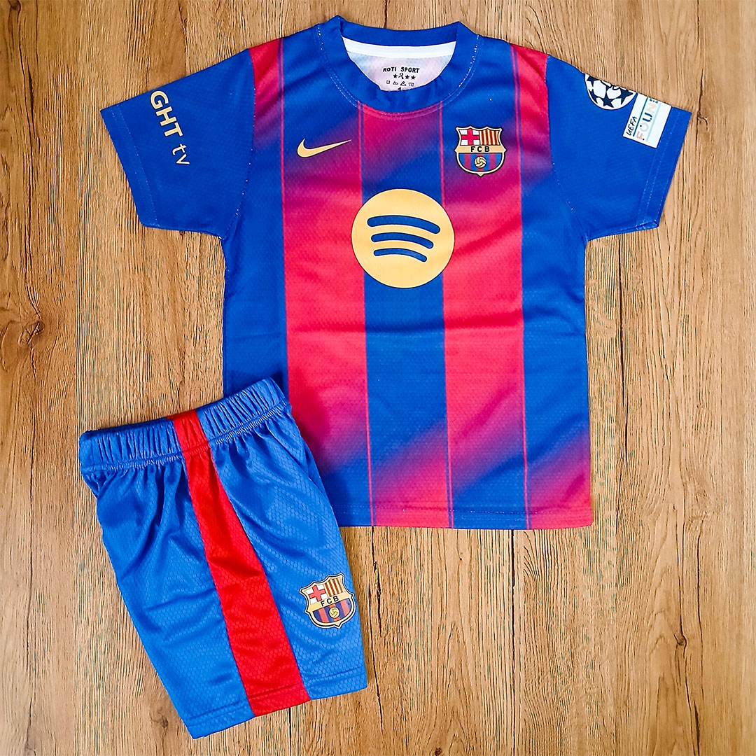کیت فوتبالی بارسلونا طرح 2026 یامال شماره 10