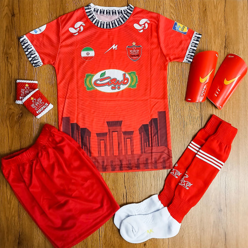 کیت 6 تیکه فوتبالی پسرانه پرسپولیس طرح 2026