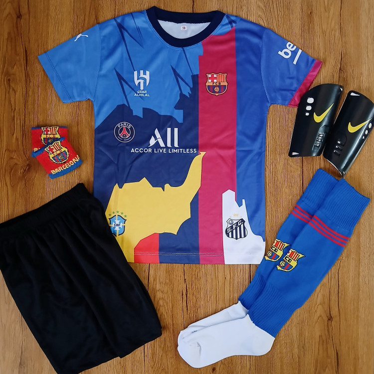 کیت 6 تیکه فوتبالی پسرانه منتخب نیمار