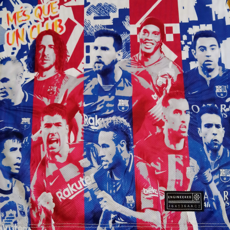 ست فوتبالی پسرانه طرح اسطوره های بارسلونا