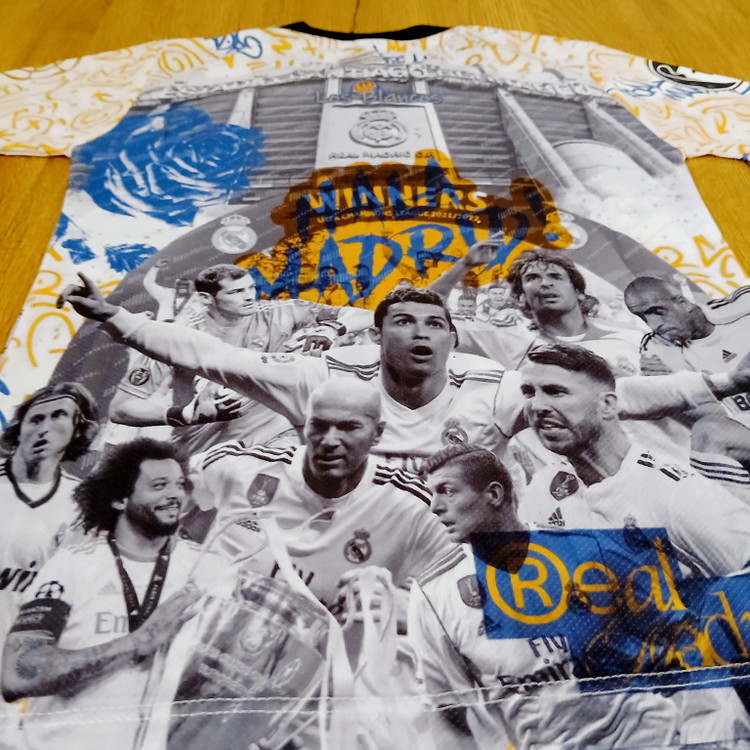 کیت فوتبالی پسرانه طرح اسطوره های رئال مادرید