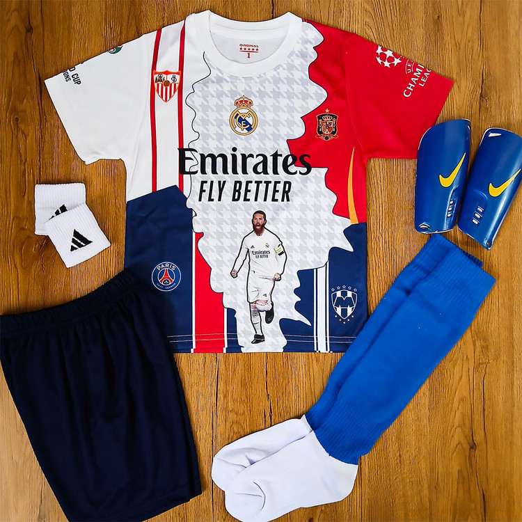 کیت 6 تیکه فوتبالی منتخب راموس