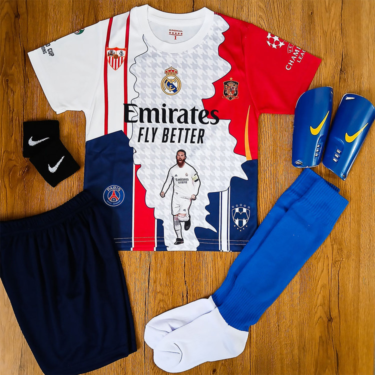 کیت 6 تیکه فوتبالی منتخب راموس