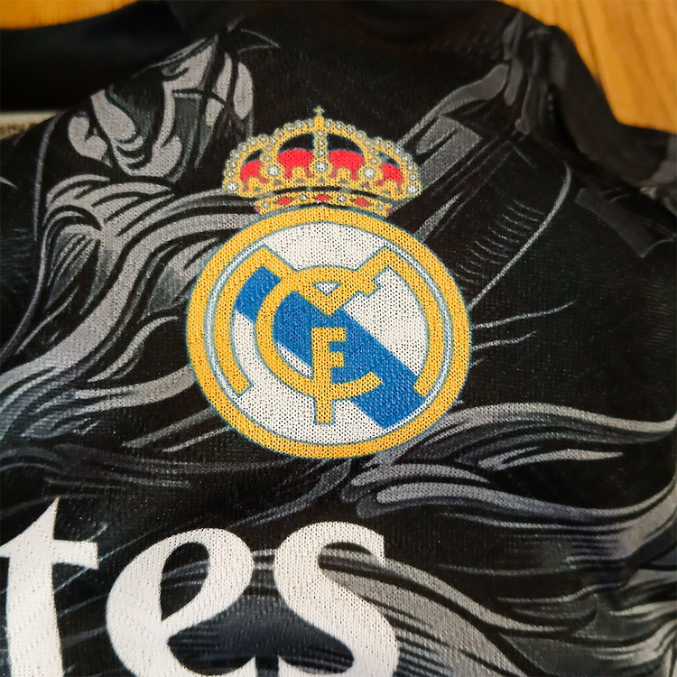 کیت فوتبالی دراگون مشکی رئال مادرید امباپه