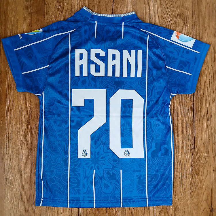 کیت فوتبالی استقلال طرح 2026 پسرانه