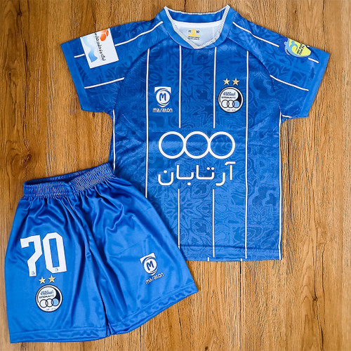 کیت فوتبالی استقلال طرح 2026 پسرانه