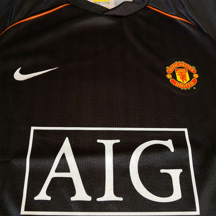 ست فوتبالی منچستریونایتد رونالدو طرح 2008 مشکی پسرانه و بزرگسال