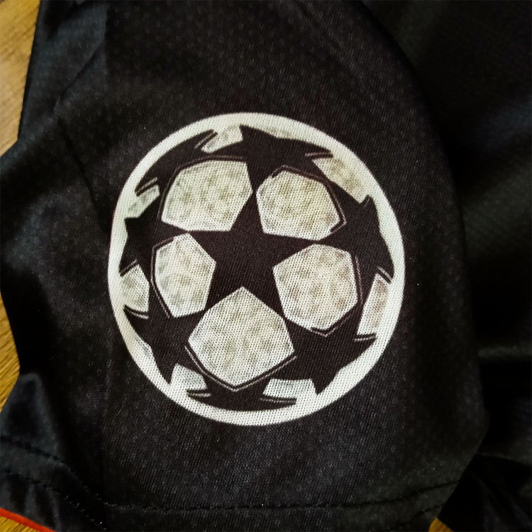 کیت فوتبالی منچستریونایتد رونالدو 2008 مشکی فول چاپ لیزری