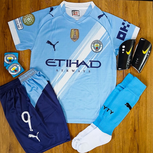 کیت فوتبالی 6 تیکه منچسترسیتی هالند فول چاپ لیزری