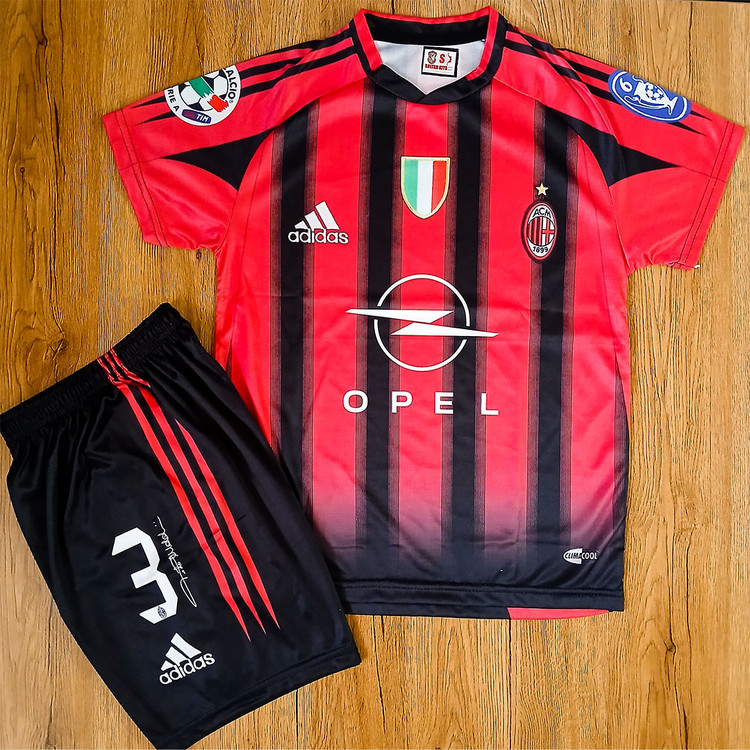 ست فوتبالی آث میلان مالدینی پسرانه و بزرگسال