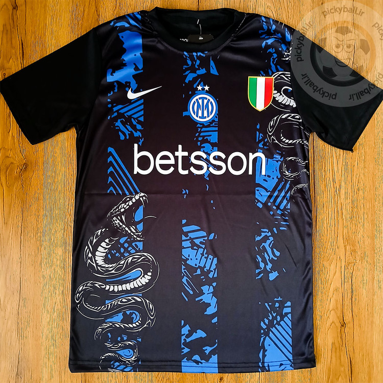 تیشرت تک اینتر میلان طرح 2026 پسرانه و بزرگسال