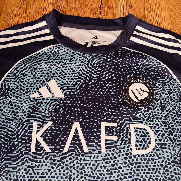 ست فوتبالی پسرانه النصر رونالدو سورمه ای 2026 کپی