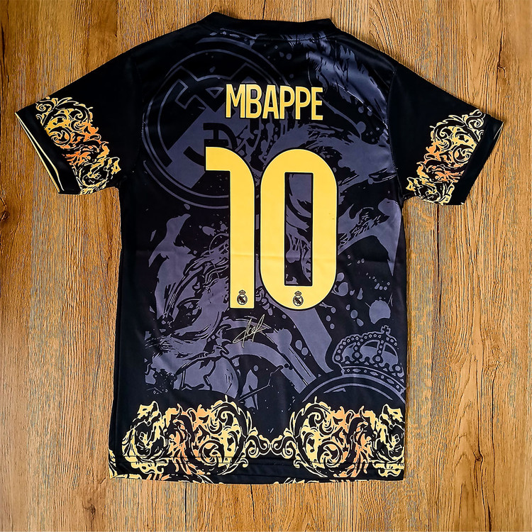 ست فوتبالی پسرانه رئال مادرید طرح دراگون 2026 با امضا اختصاصی