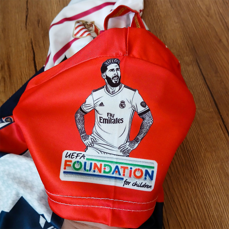 ست فوتبالی منتخب راموس فول چاپ امضادار پسرانه و بزرگسال