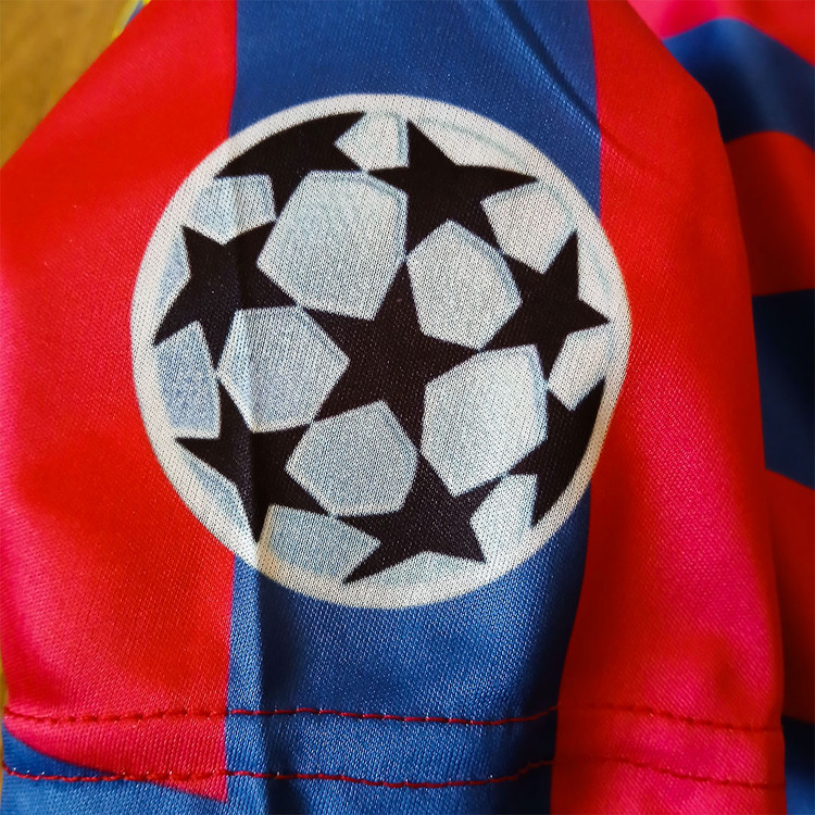 ست فوتبالی رونالدینیو بارسلونا فول چاپ امضادار پسرانه و بزرگسال