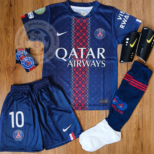 کیت فوتبالی 6 تیکه پاریسن ژرمن دمبله طرح ۲۰۲۶