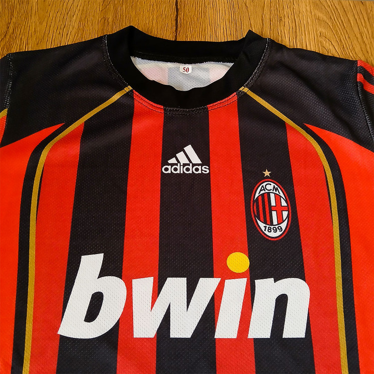 ست فوتبالی پسرانه میلان کاکا