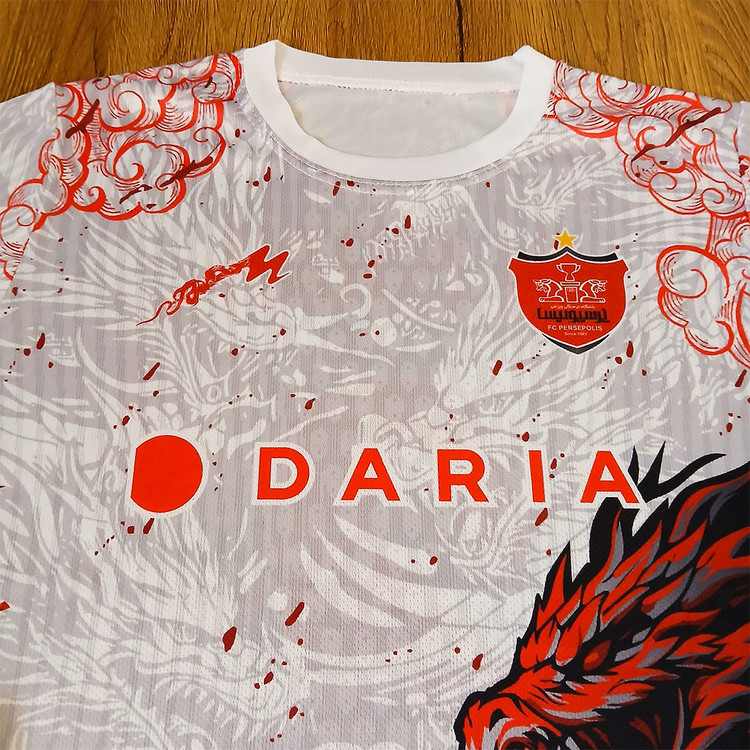 ست فوتبالی پسرانه پرسپولیس طرح دراگون 2026