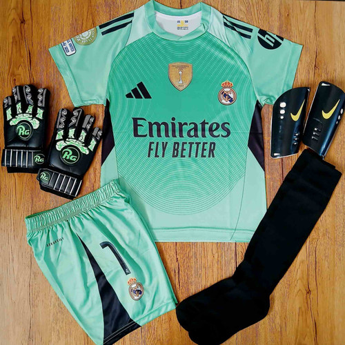 کیت ۵تیکه گلری رئال مادرید کورتوا طرح2026