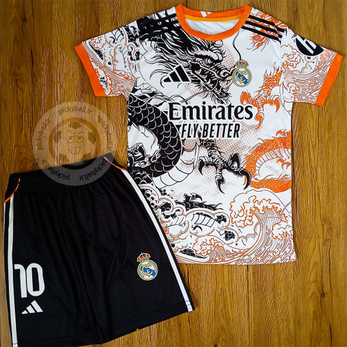 ست فوتبالی دراگون رئال مادرید امباپه فول چاپ لیزری