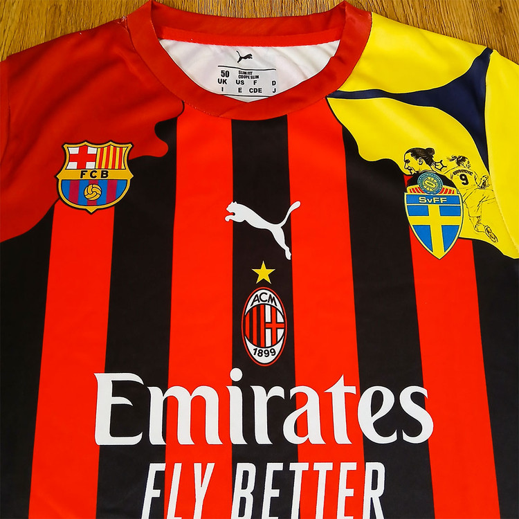 ست فوتبالی منتخب زلاتان ابراهیموویچ