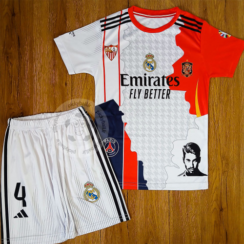 ست فوتبالی منتخب منتخب سرخیو راموس فول چاپ لیزری