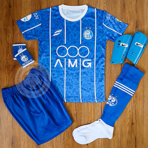 کیت 6 تیکه فوتبالی پسرانه و بزرگسال استقلال طرح 2026