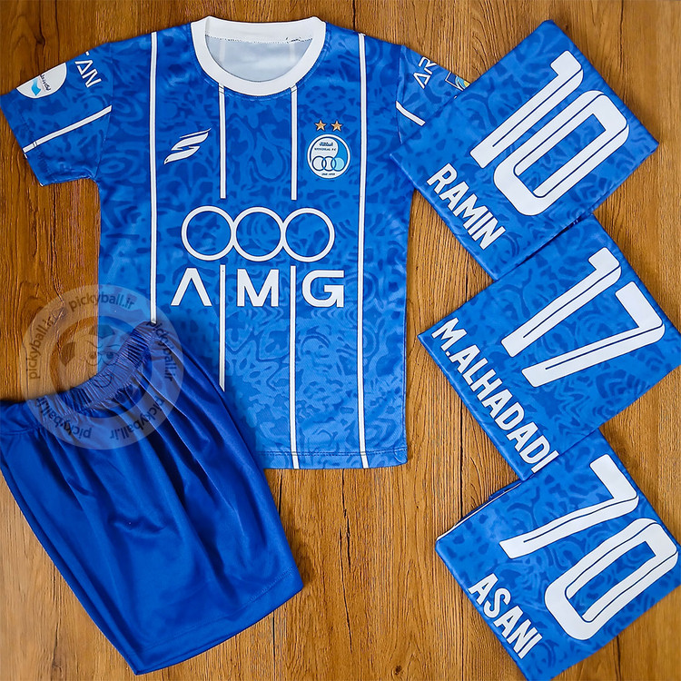 کیت فوتبالی پسرانه و بزرگسال استقلال طرح 2026