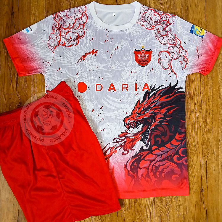 ست فوتبالی پسرانه پرسپولیس طرح دراگون