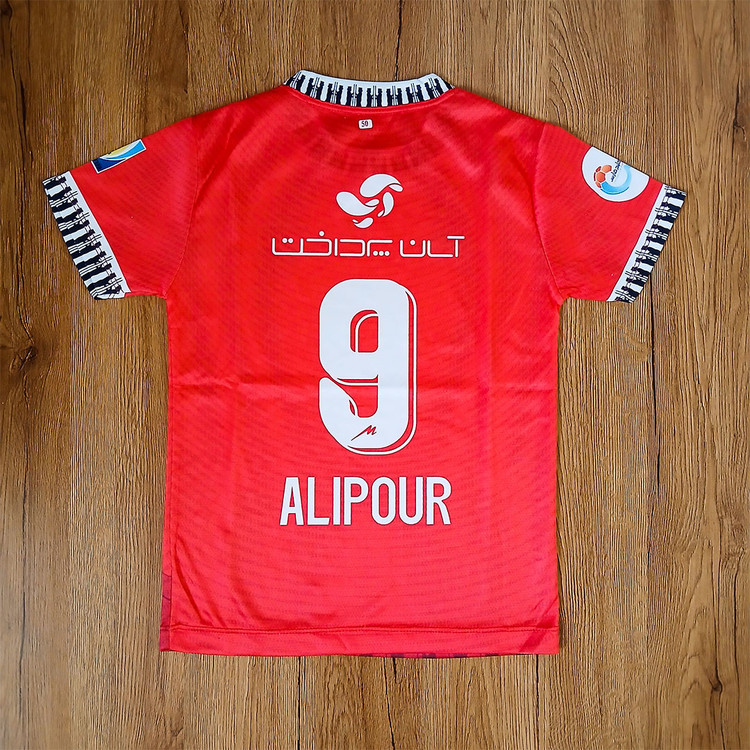 کیت فوتبالی پسرانه و بزرگسال پرسپولیس طرح 2026 علیپور