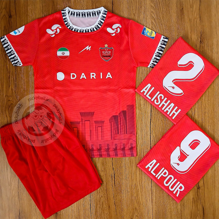 ست فوتبالی پسرانه و بزرگسال پرسپولیس عالیشاه و علیپور طرح 2026