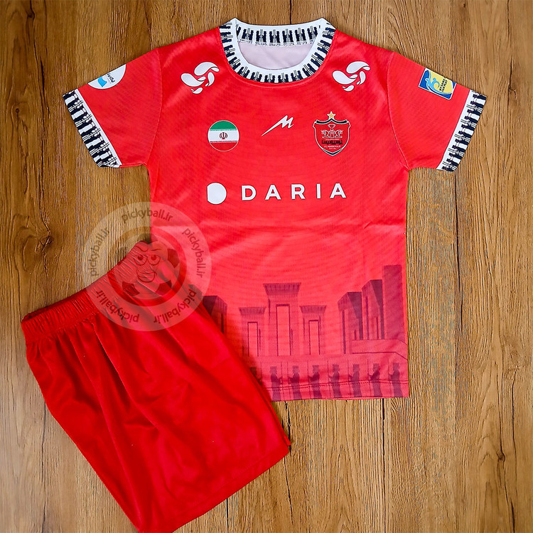 کیت فوتبالی پسرانه پرسپولیس طرح 2026