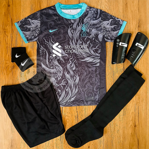 کیت 6 تیکه فوتبالی لیورپول طرح ققنوس ۲۰۲۶