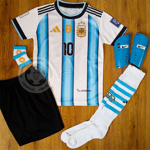 کیت 6 تیکه فوتبالی آرژانتین طرح جام جهانی 2026