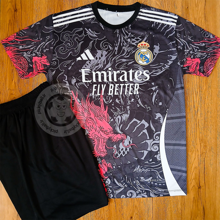 ست ورزشی بزرگسال رئال مادرید طرح دار دراگون
