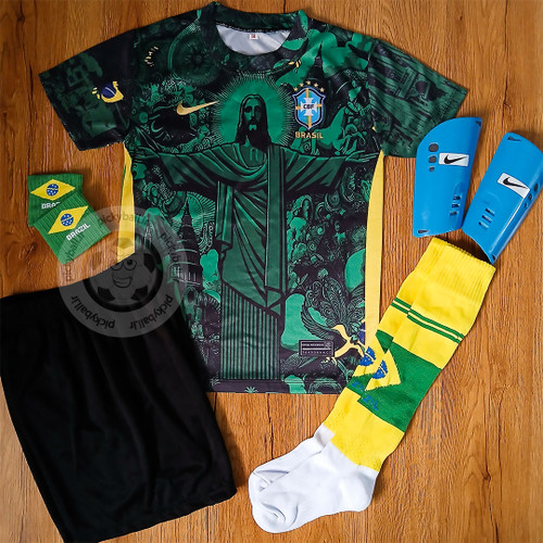 کیت 6 تیکه فوتبالی برزیل وینیسیوس