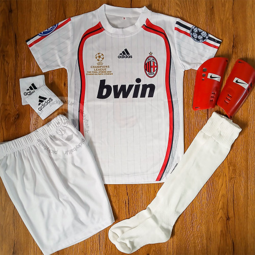 کیت 6 تیکه فوتبالی پسرانه و بزرگسال میلان مالدینی