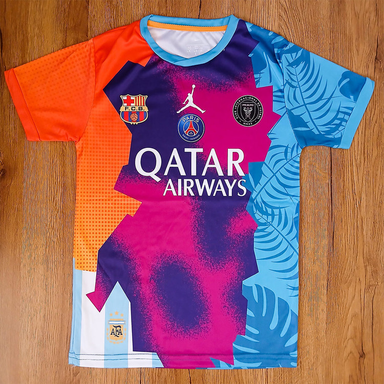 ست فوتبالی منتخب منتخب مسی فول چاپ لیزری طرح جدید