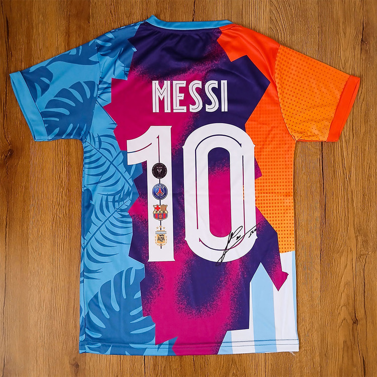 ست فوتبالی منتخب منتخب مسی فول چاپ لیزری طرح جدید