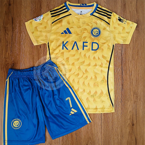 ست فوتبالی پسرانه النصر رونالدو زرد 2026