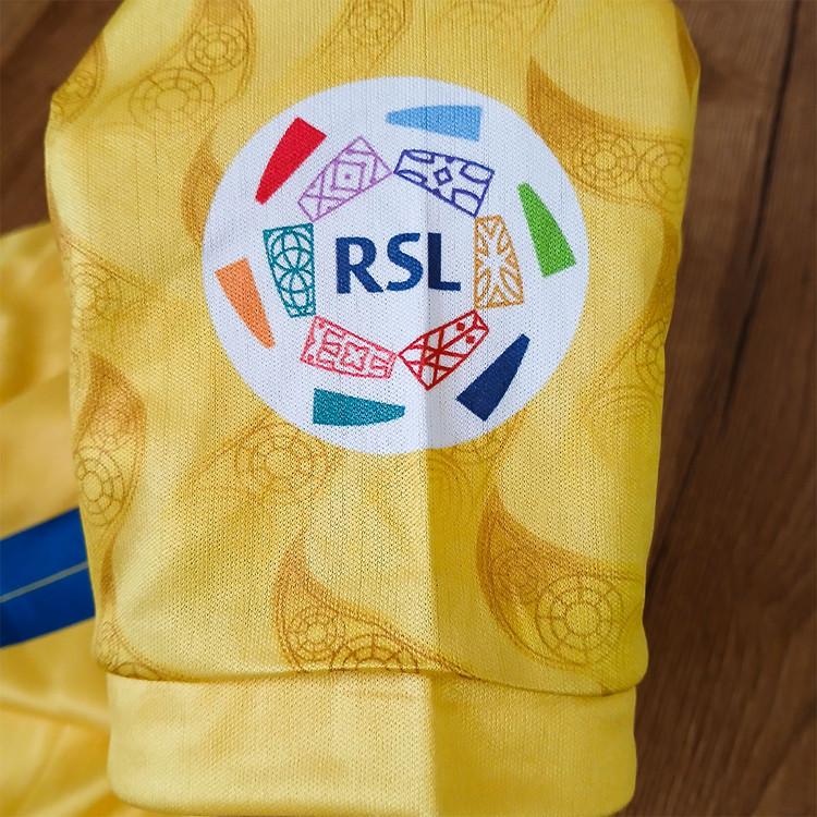 کیت اول باشگاهی النصر رونالدو طرح 2026 زرد