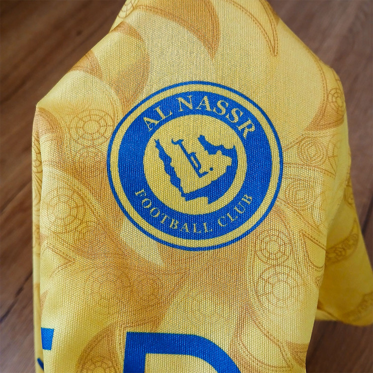 کیت اول باشگاهی النصر رونالدو طرح 2026 زرد