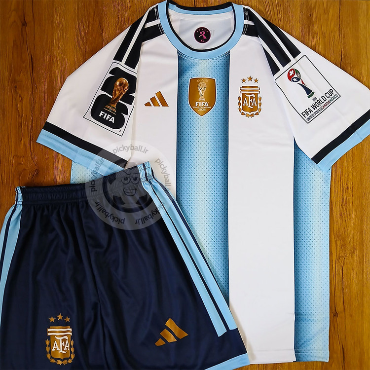 کیت بزرگسال آرژانتین طرح 2026 جام جهانی