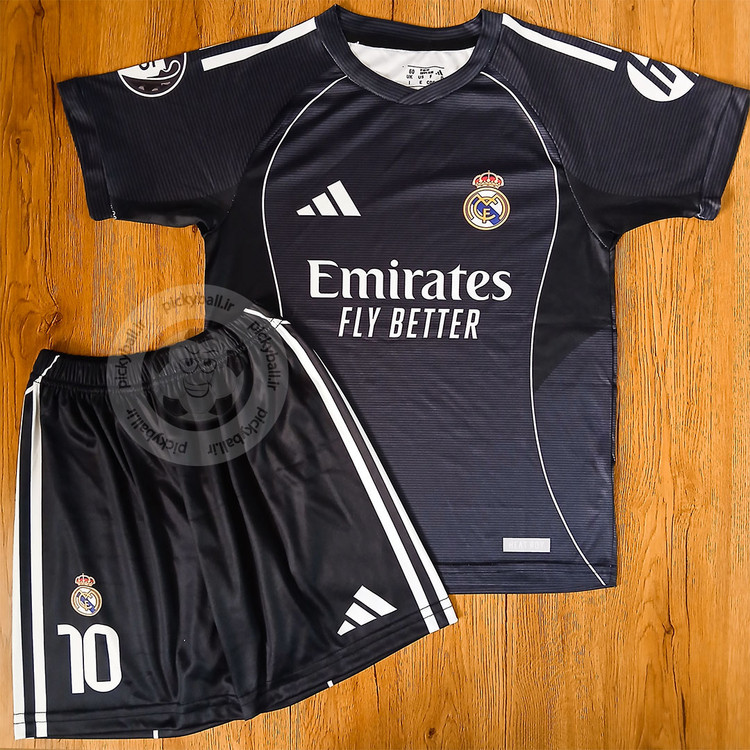 کیت دوم رئال مادرید طرح ۲۰۲۶ امباپه