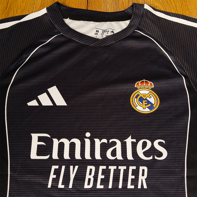 کیت دوم رئال مادرید طرح ۲۰۲۶ امباپه