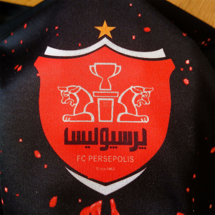 تیشرت تک پرسپولیس طرح دراگون پسرانه و بزرگسال